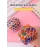 Anti-Stress Grape Ball Rainbow Squeeze Grape Toys Colorful Mesh Ball Soft Elastic Anxiety Relief Fidget Ball Decompression Toy